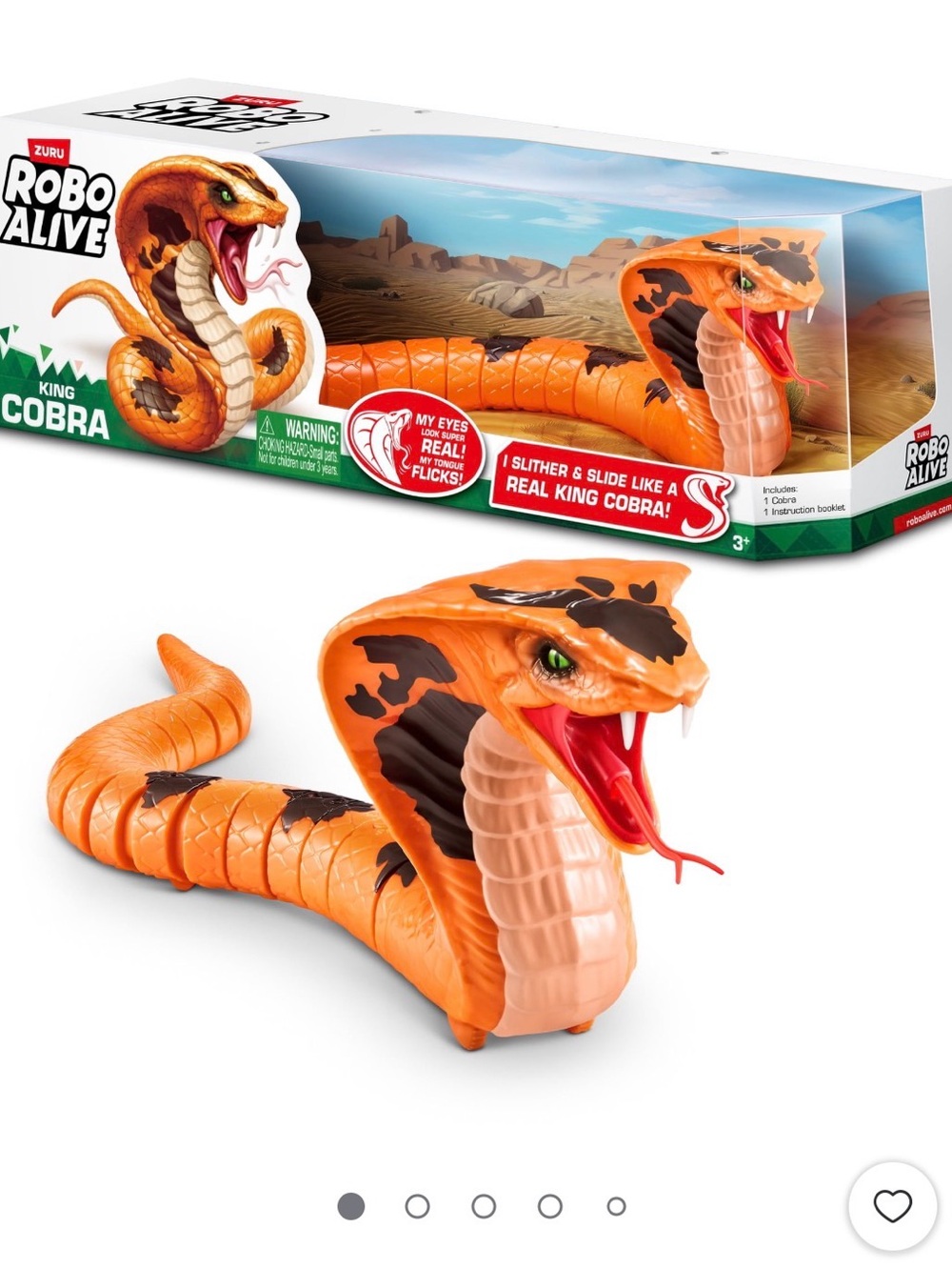 Robo Alive King Cobra